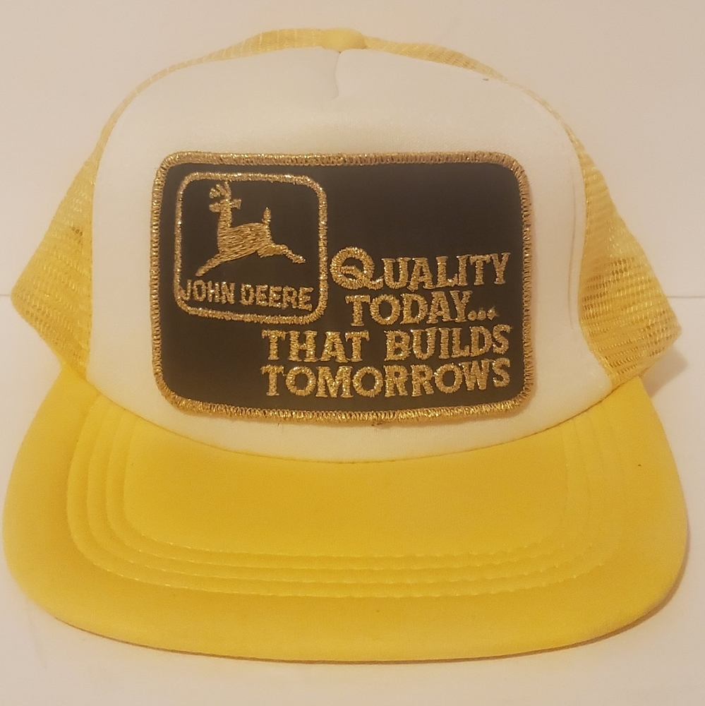 70's vintage John Deere hat very rare. NEW!